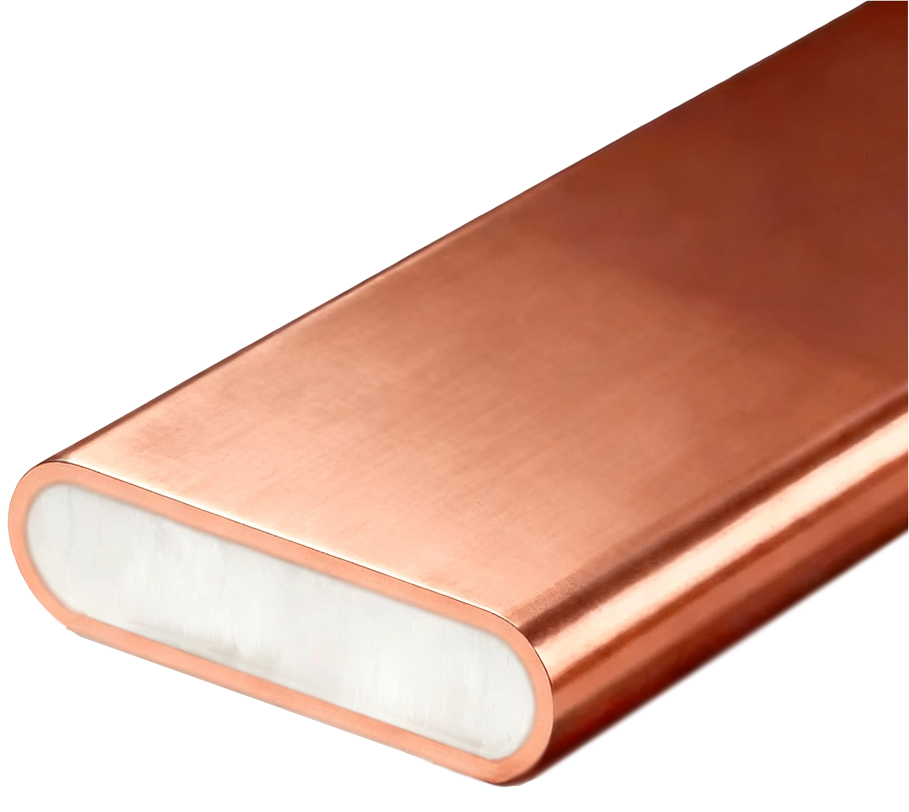 Copper Clad Aluminum Flat Wire - Cross-section